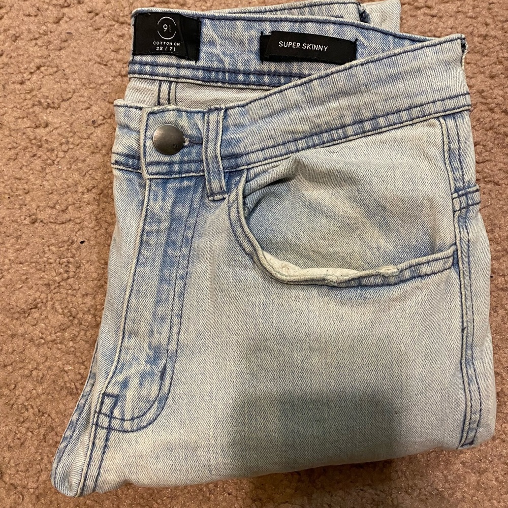 Cotton On Men’s jeans Size 28x32